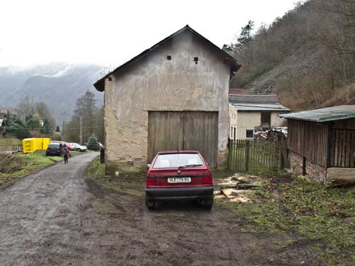 Tady neparkujte. Zde ja Faiglovo